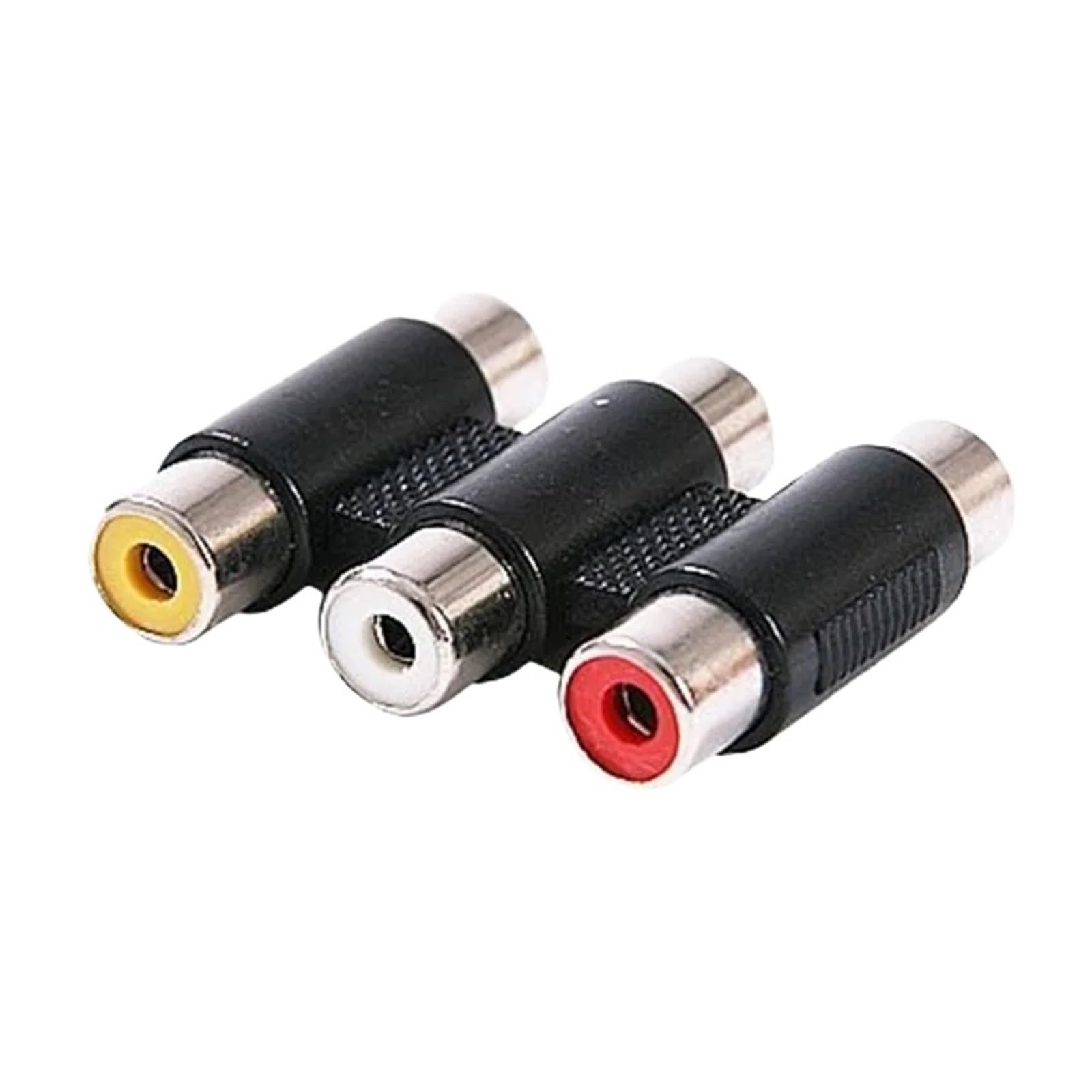Lot de 20 connecteurs jack femelles 3 RCA for coupleur AV