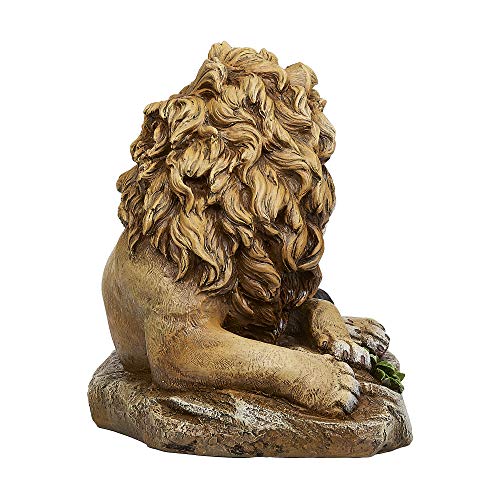 Estatua de León y Cordero 8.5" H Decorativa Religiosa miniatura 5