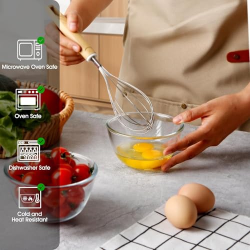 Image of PrimeWorld 5 inch All-Purpose Set of 6 Pc Mixing Bowl & Serving Round Glass Bowl Items, Serving Bowl, Snack & Soup for Kitchen & Dining for Daily Use Hotel Restaurants Home Kitchens