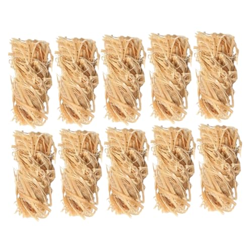 Yardenfun Firelighters for Camping Barbecues Pcs Natural Wax Wood Sticks for Emergency Use