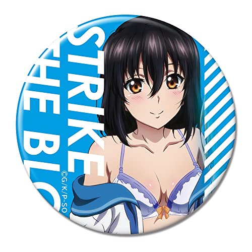 ストライク ザ ブラッドFINAL 缶バッジ 姫柊雪菜 C KBAN-S012-m03 製品サイズ:約φ76mm