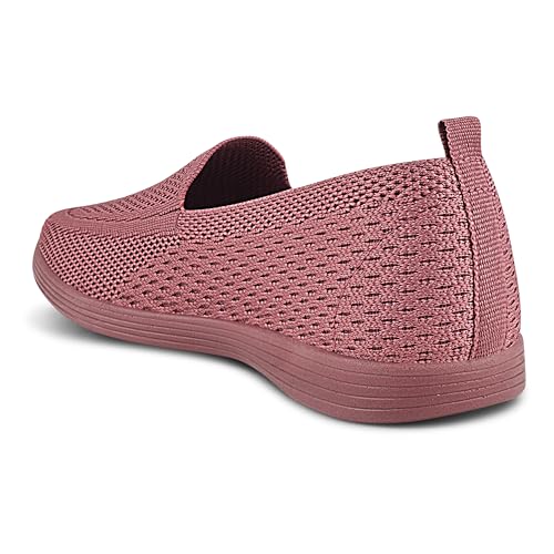 Image of URJO Womens Knit-29 Women's Lightweight Walking Shoes Super Casual Running for Everyday Wear Shoe for Women by Welcome Walking Shoe