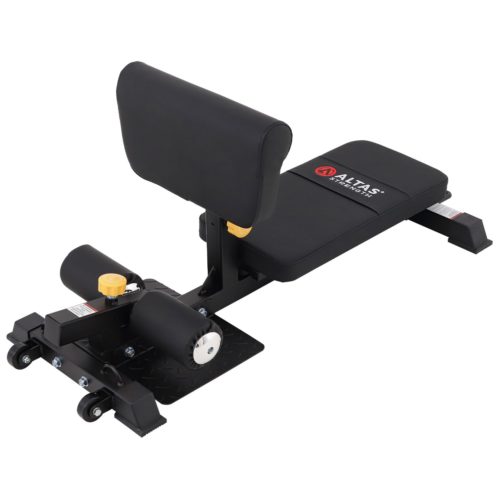 Altas Strength Sissy Squat Machine Station Leg Exercise Machine Adjustable Home Gym Workout Training Sit Up Push Up Leg Exerciser Light Commercial Equipment 6005B