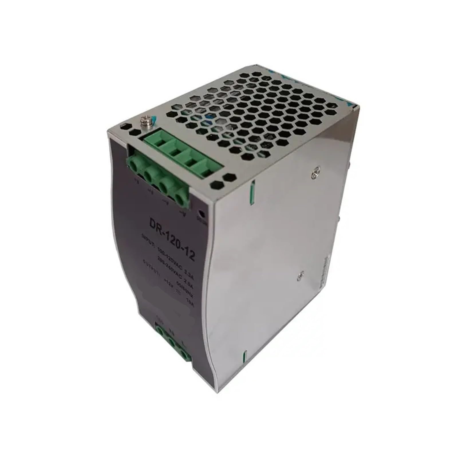 hutschienen-netzteil DR-120-24V 5A 12V 10A 48V 2,5A Ausgangsschienentyp Schalttransformator mit geregelter Stromversorgung(DR-120-12V 10A)