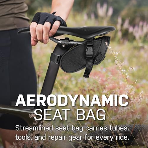 Topeak TC2471B Aero Wedge Pack with Strap Mount, Micro , Black by Topeak - Used condition - Image 2