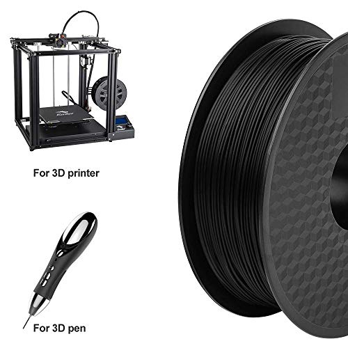 Ender PLA Filament 1.75mm 3D Printer Filament PLA for 3D Printer 1kg Spool (2.2lbs), Dimensional Accuracy of +/- 0.02mm PLA Black - Image 3