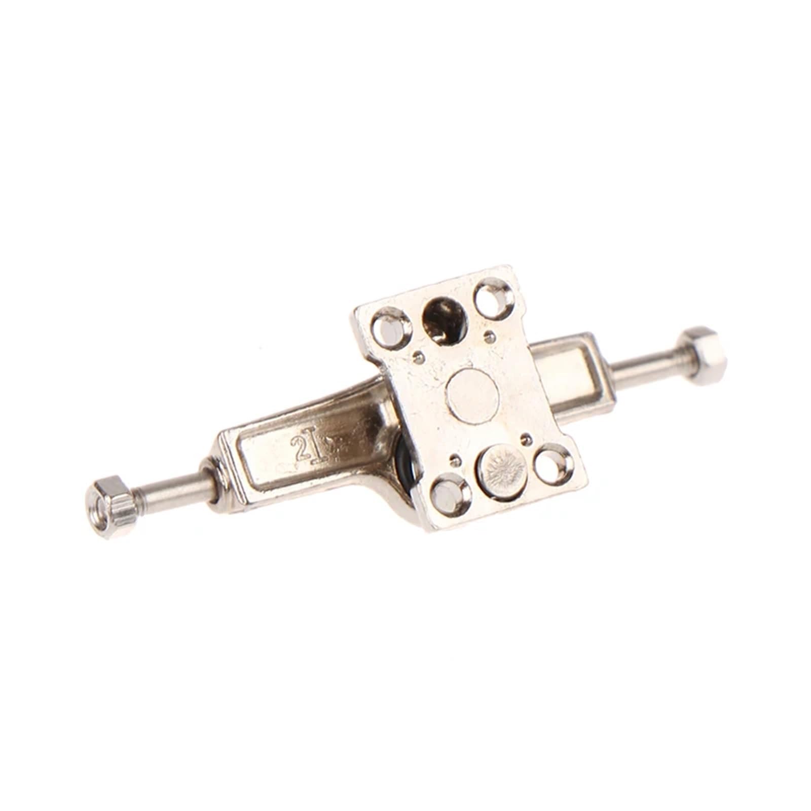 Juego de 2 camiones de metal para diapasón de 32,5 mm, accesorio de cubierta de madera, aleación de zinc