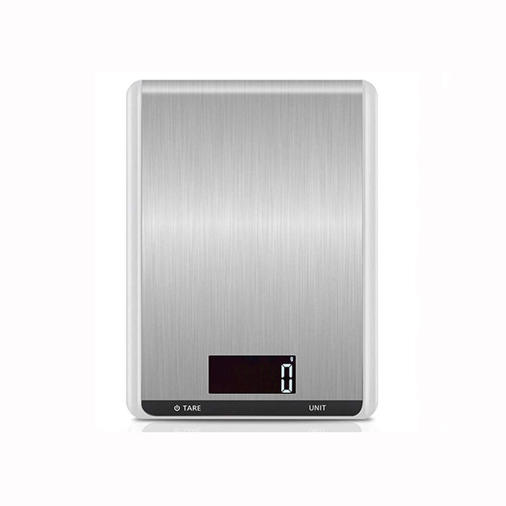Báscula digital de bolsillo, minibáscula digital de precisión de 10 kg, acero inoxidable, función de tara for cocinar, hornear, frutas y verduras en casa.