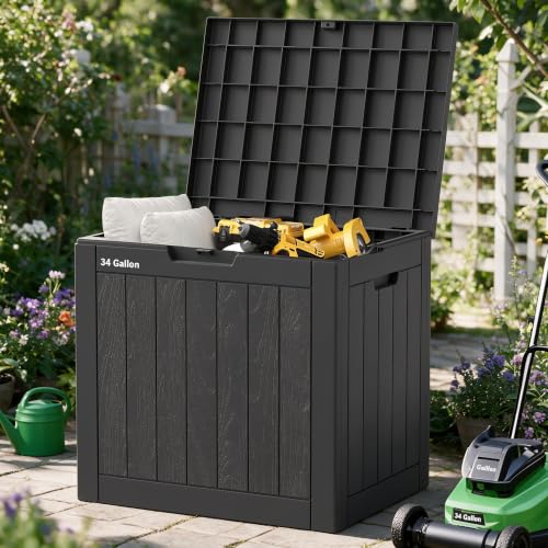 NUNU LAB 34-Gal Lockable Outdoor Deck Box 21.49 w/ Code + 50% Off Code RMHCV0DS - image 2