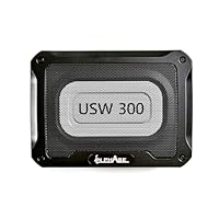 In Phase USW300 300 W Untersitz Subwoofer Auto Set - Auto Subwoofer Aktiv - Underseat aktiver subwoofer, Black