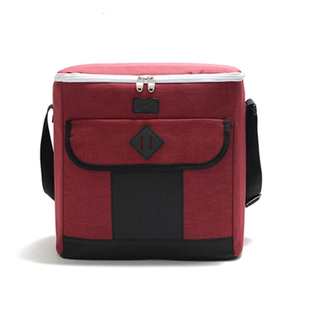 Bolsa de Picnic Bolsa bento for conservar el calor en exteriores Bolsas de Almuerzo(Rouge)