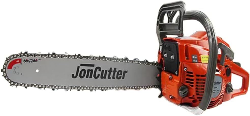 58cc JonCutter G5800 Gasoline Chainsaw Power Head With 20inch .3/8'' .058'' 68 Drive Links Saw Chain and Guide Bar