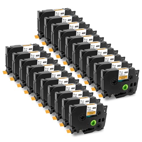 Sluxjet ݊ s[^b` e[v 9mm un TZe-B21 Tz-B21 ev uU[H s[^b`L[u P-touch ėp e[vJ[gbW 8m P^b` @Ή PT-P710BT PT-2500PC 20