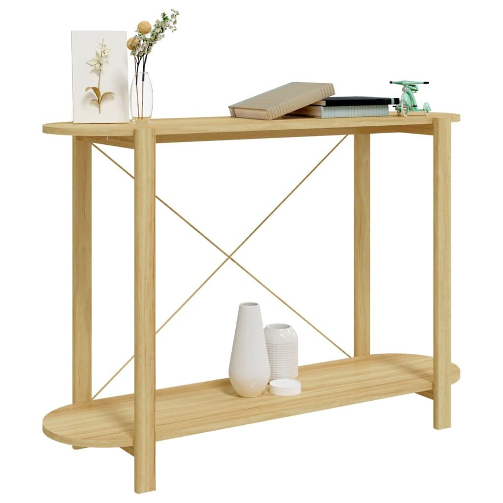 Mesa consola clásica de 110 x 38 x 75 cm de material de madera con patas de madera maciza, armario con amplio espacio de almacenamiento y práctica mesa para decoraciones, incluye