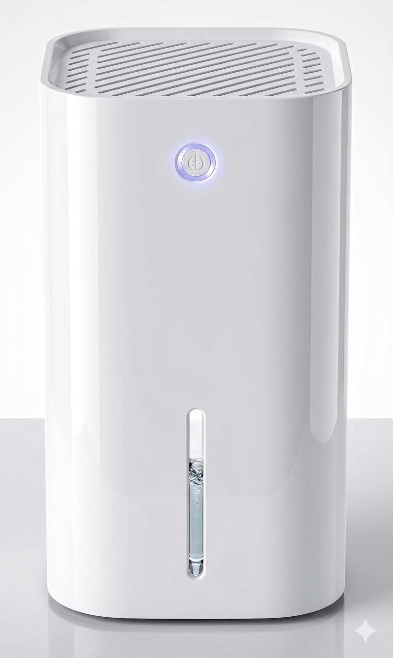 Dehumidifier for Home and Office, Portable, Compact, Quiet Operation, Energy-Efficient, for Bedroom, Basement, Bathroom-image-24
