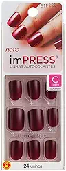 Unhas Autocolantes Impress Color Curto Matchmaker, Kiss New York