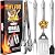GRILLART BBQ Tools Grill Tools Set - 18Inch Grilling Tools BBQ Set - Grill Accessories w/BBQ Tongs, Spatula, Fork, Brush - Stainless Grill Kit Grilling Set - Gift Ideas BBQ Accessories, Gifts for Men