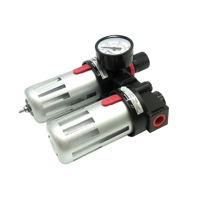 BFC3000 Air Filter Regulator Lubricator Combinations 3/8''' Port Thread F.R.L Unit