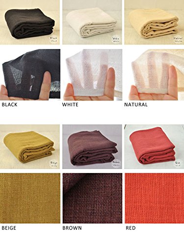 Amazon｜インド綿 マルチカバー ダブルサイズ シンプルカラー ビビット