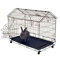 Algopix Similar Product 10 - Kennel-Aire "A" Frame Bunny House