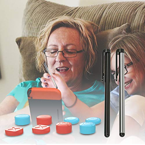 Stylus Kit For Nintendo Switch, 2 Stylus For Switch And 6 Thumb Grip Caps #TOP6
