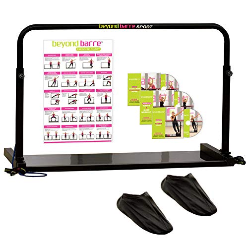 Beyond Barre Ballet Home Studio Workout Sport Set with Glider System & Instructional
