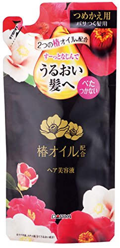 椿オイル配合 ヘア美容液 つめかえ用 90ml