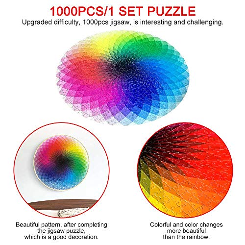 PopHMN Puzzle Arcobaleno, 1000 pezzi intellettuale...
