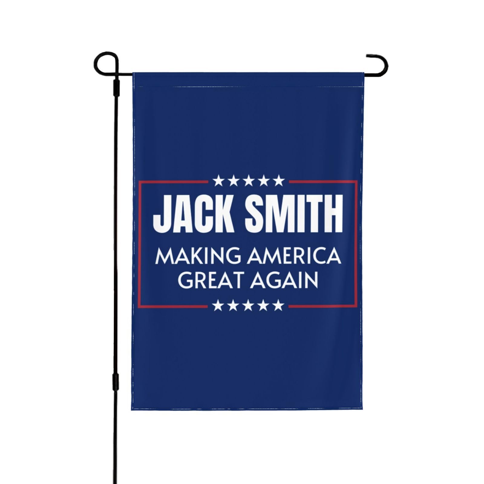 28x40 Jack-Smith Making America Great Again Garden Flag Double Sided Funny Let'S Go Jack-Smith Yard Flag Fuck Anti Trump For Prison 2024 House Flag Outdoor Flag No Flagstand