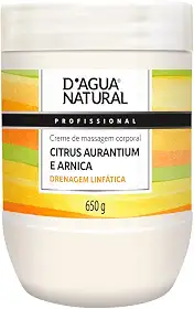 D'AGUA NATURAL Creme De Massagem Citrus Aurantium E Arnica D'Agua Natural 650 G