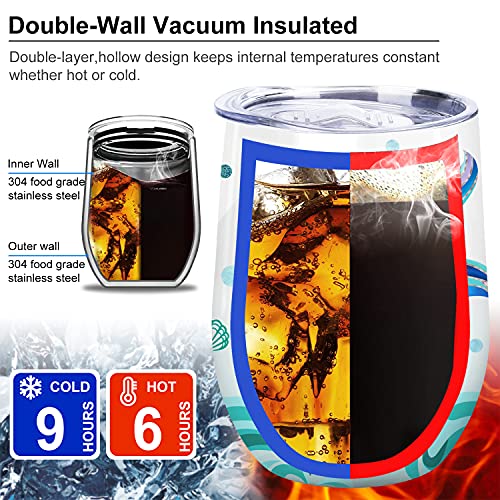 NymphFable 12oz Sirena Taza Termo Cafe para Llevar Taza Termica Acero Inoxidable Taza Personalizada - Imagen 6