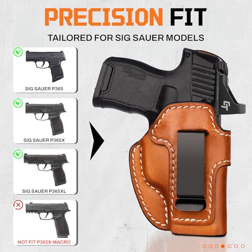 Premium IWB Leather Holster for P365