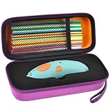 Case Compatible with 3Doodler Start+ Essentials for 3D Pen Set for Kids, Storage Organizer Carrying Holder Fit for Printing Pens, Plastic Refill Blister, Micro-USB Charger (Box Only)-Orange inner