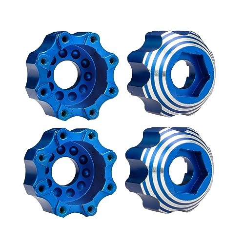 Adaptateur hexagonal en métal pour voiture RC - Kit complet d'extension de roue