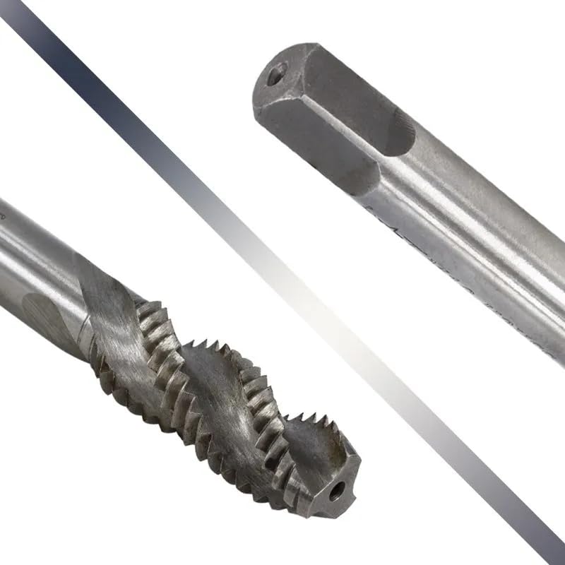 Ddyspan Metric Tap HSS Steel Spiral Flute Screw Tap M2-M18 Machine Thread Tap Drill Hand Tools,M3x0.5