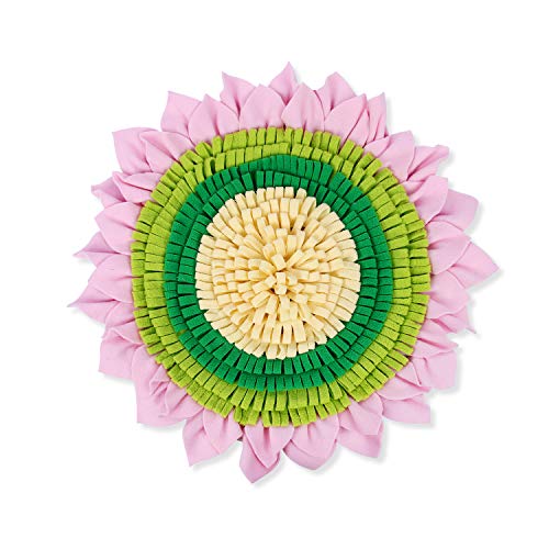 Conysan Olfato cojín de Perro para Comer Lento, Mascotas Entrenamiento Intelectual olfato Ejercicios Juguetes Cushion de olfato (Lotus)