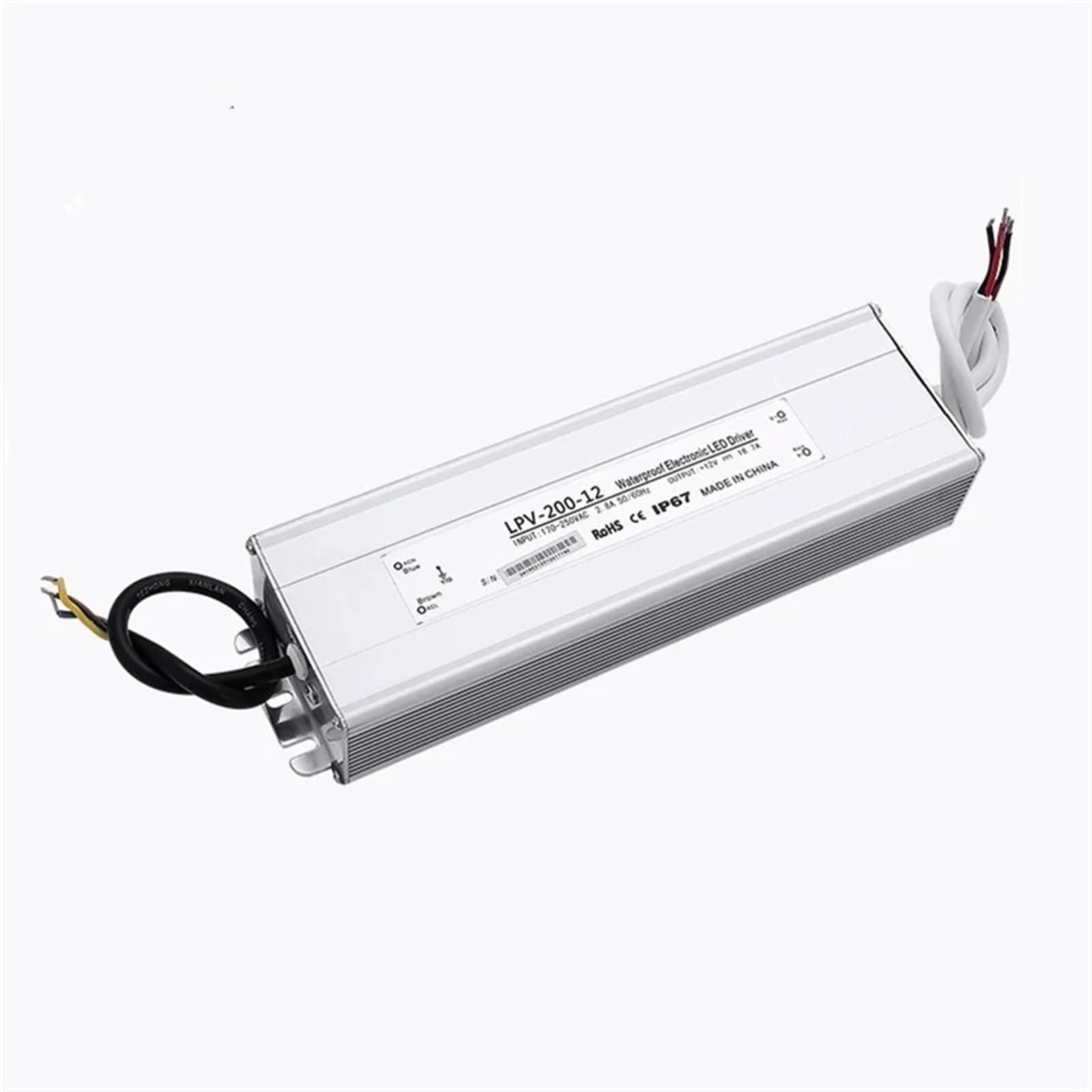 Alimentation 24V étanche extérieure pour projet de bandeau LED puissant