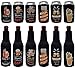 Ashidar Unlimited 12 Pack Bundle Funny Quotes Neoprene Insulated Zipper Beer Bottle/Beer Can Sleeve Covers
