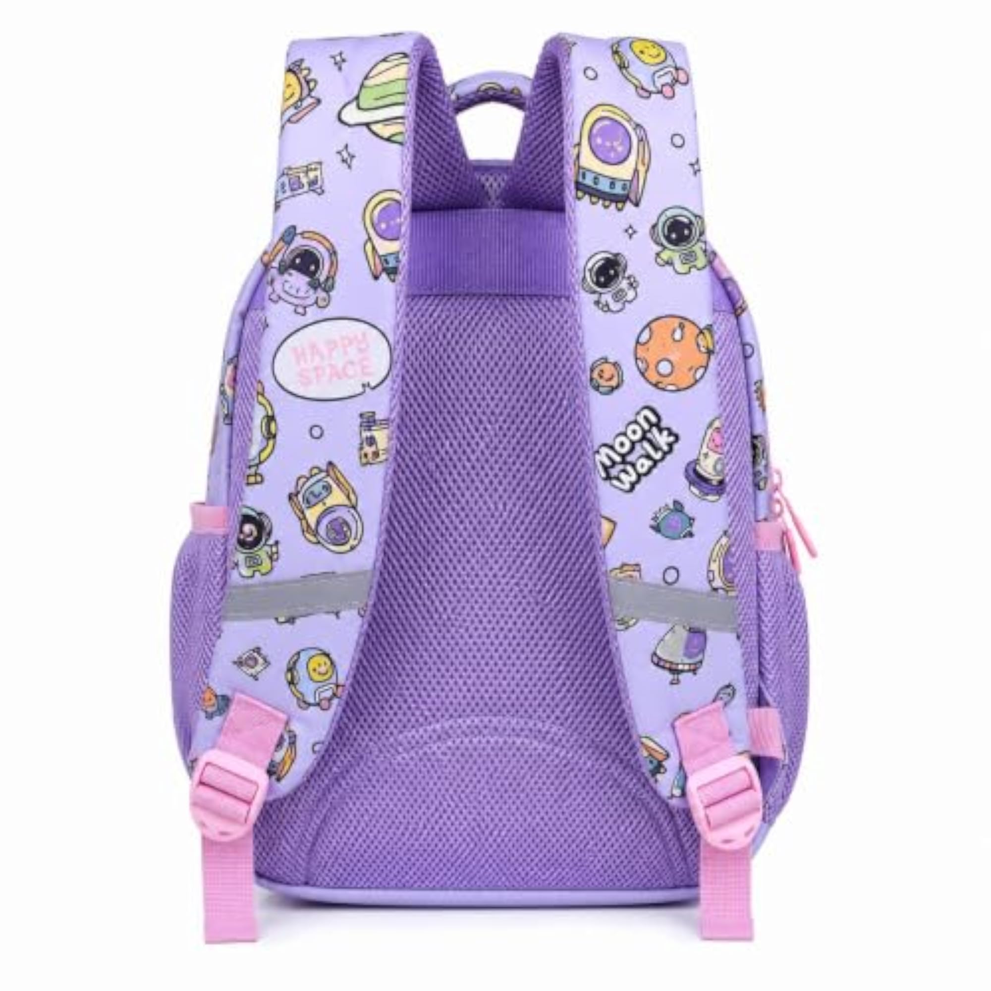 Kids School Backpack with 3D Rocket Design