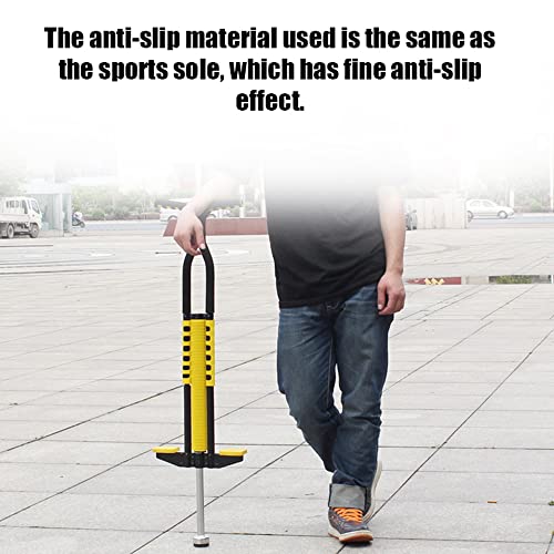 Hibcotuo Adultos/crianças Pogo Stick Jumper Palafitas Fly Jumper Air Kicks Boing Musculação ao ar li