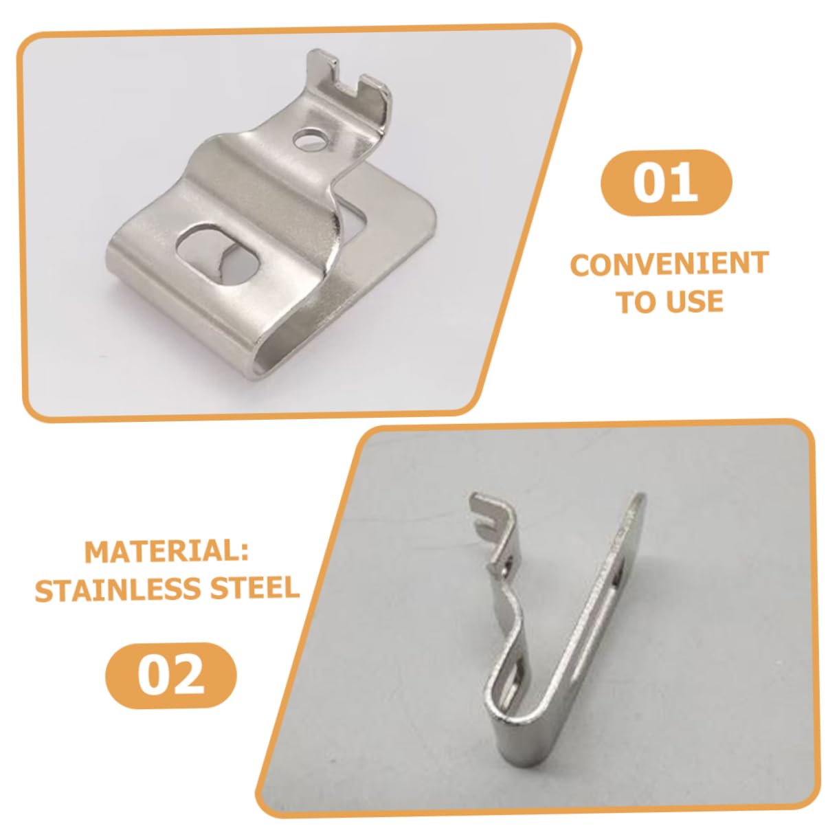 Operitacx 5 Set Clip Da Cintura Chiave Porta Trapano Per Cintura Portautensili Porta Cinture Clip Da Cintura Per Trapano A Batteria Gancio Per Cintura Silver 8 Pezzi*5