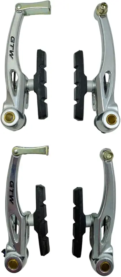 Freio V-brake Bicicleta Bike Alumínio MTB Orbital Par Polido