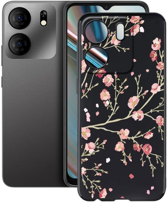 Vista 11 de Funda para BLU View 5 B160V (6.56 "), Carcasa protectora de silicona de grado militar para BLU View 5 B160V - Globo