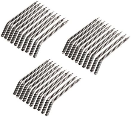 Miniatura 6 de BoNew-Oral - 50 jeringas de agua de aire en aerosol de aleación de metal autoclavable boquillaspuntastubos