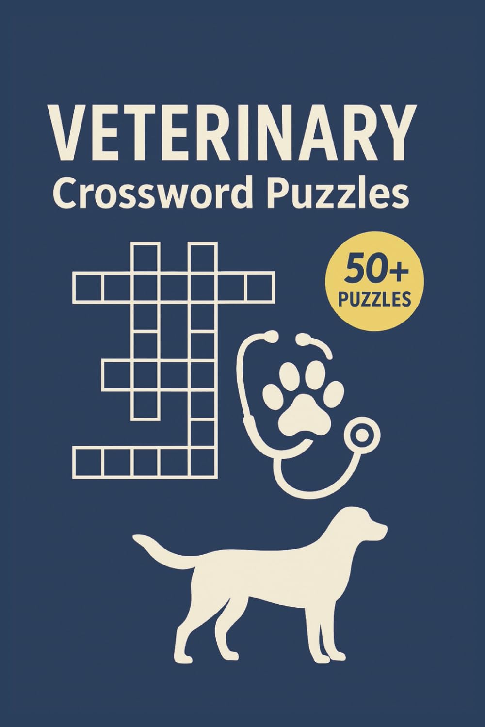 Veterinary Crossword Puzzles: Veterinary Crossword Puzzles: Crossword Puzzles with Easy to Read Print about Veterinary, Medicine, Animals and more | ... Gift for Vacations, Holidays and Relaxation