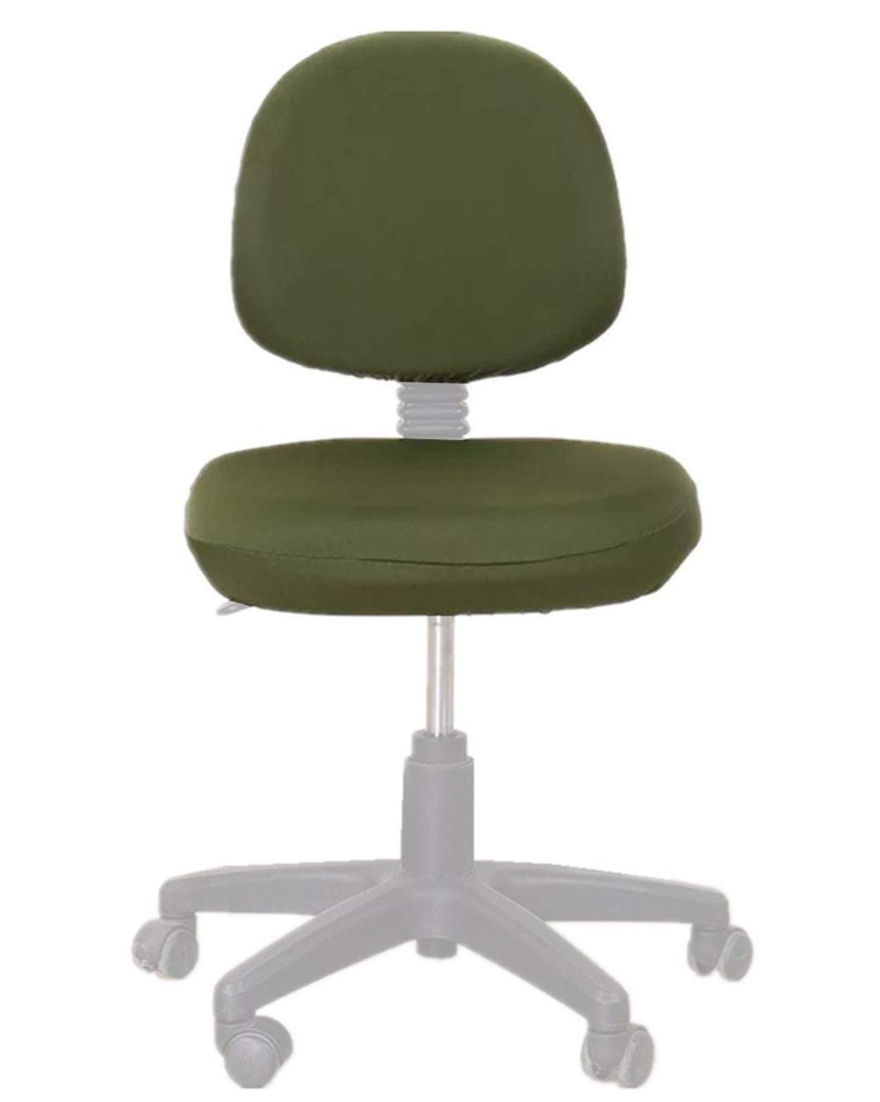Zerci Army Green New Stretchable Computer Office Chair Covers, Rotating Chair Cover, Stretch Slipcover Protector (Only Cover,No Chair)