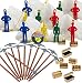 Battle Mode Gamer Party Favors for 12 - Pickaxe Pencils (12), MINI Treasure Chest (12), Paratrooper Toys with Parachutes (12) and Game Winner Party Sticker (Total 37 Pieces)