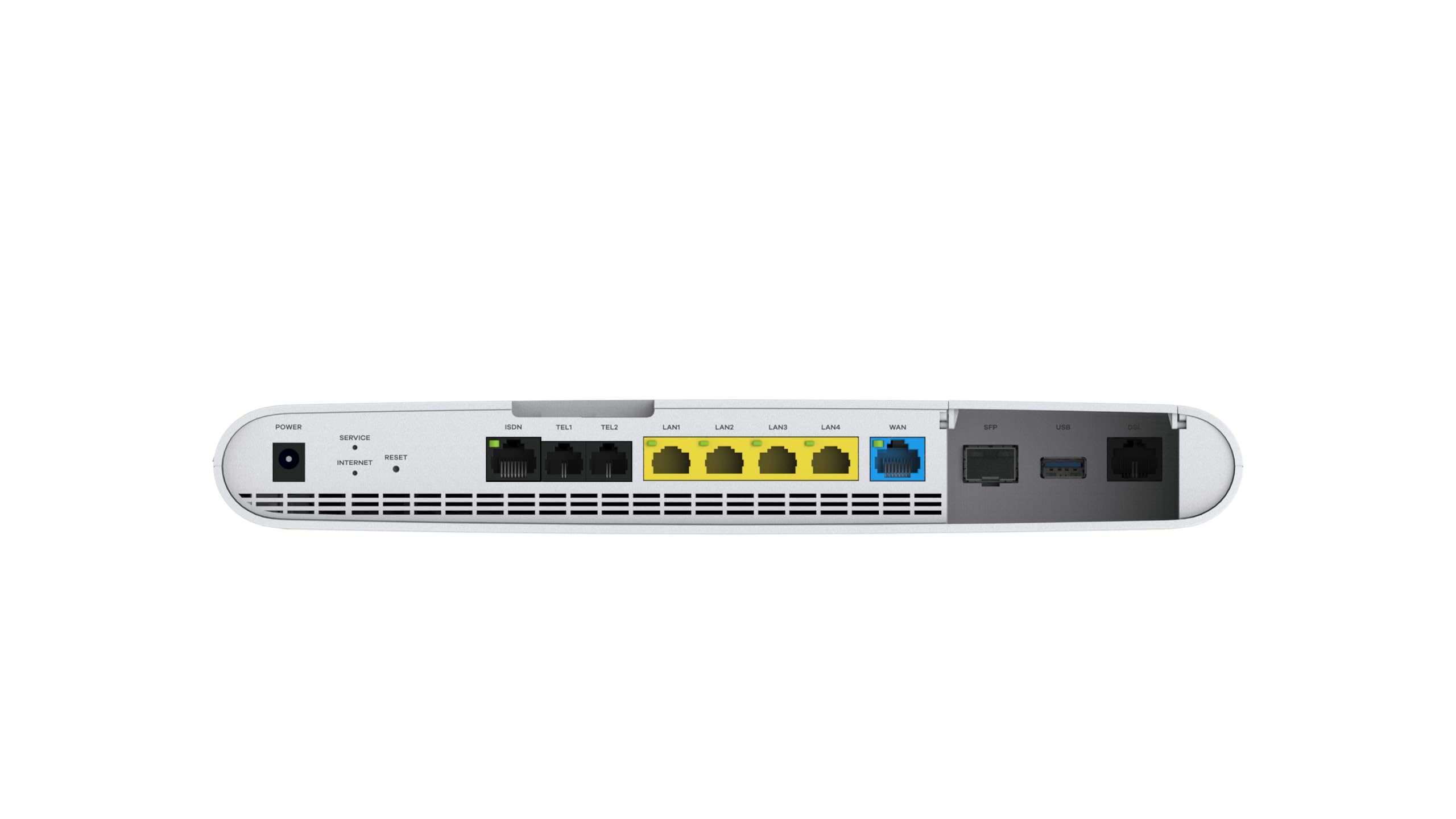 Deutsche Telekom Digitalisierungsbox Smart 2, weiß, Telefonanlage und Businessrouter, integrierte Firewall, Wi-Fi 6, VPN, VDSL2, ISDN, unterstützt Glasfaseranschlüsse