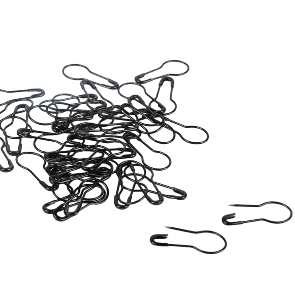 REDYY Knitting Marker,100Pieces Colorful Gourd Shape Metal Safe Pin Crochet Locking Stitching Marker Clip for Hobbyist Knitting Crocheting Craft