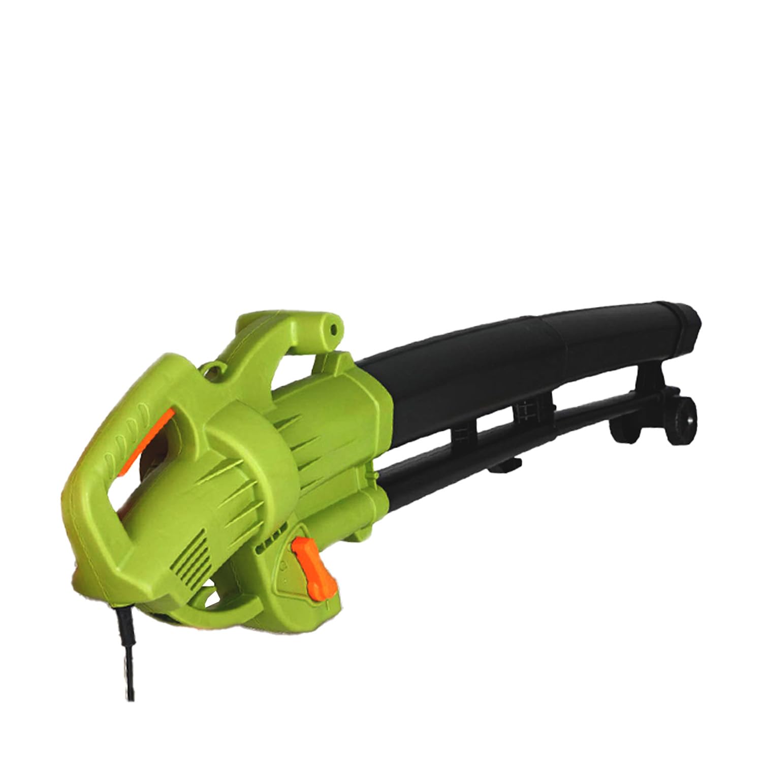 Soplador eléctrico de jardín 3 en 1 aspirador trituradora aliento hojas 3000 W 270 Km/h Con bolsa de recogida de 45 L Ruedas y bandolera Mantenimiento Jardín Espacios exteriores Patio